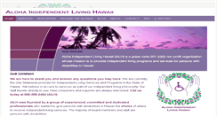 Desktop Screenshot of alohailhawaii.org